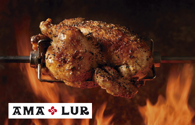 Delicioso menú en Ama Lur Jatetxea