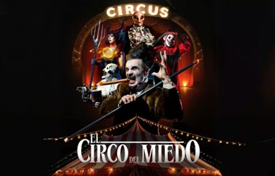 Entrada zona plata de la  fila 1 a la 7 para El Circo del Miedo -