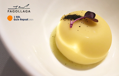 Menú desgustación de otoño del chef Ixak Salaberria en restaurant