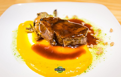 Menú degustación Primavera de la mano del chef Félix Manso