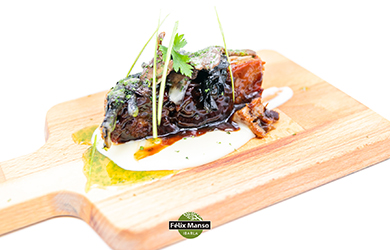 Menú degustación Otoño de la mano del chef Félix Manso