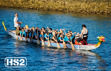 Paseo en Dragon Boat en Hondarribia