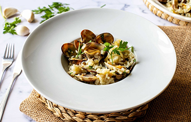 Arroz con Almejas a la marinera para 2