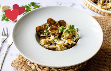 Arroz con Almejas a la marinera para 2