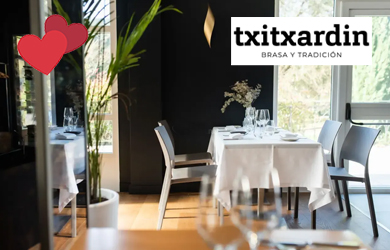 Menú degustación "Cocina Tradicional" en Txitxardin del Chef Serg
