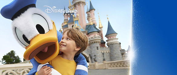 Entrada de niño 1 día/ 2 parques en Disneyland