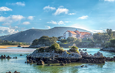 Estancia de 1 noche con desayuno buffet y cena menú cántabro