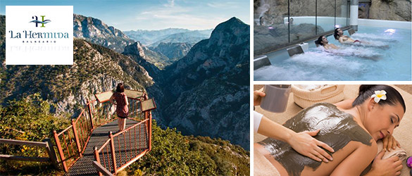 Estancia de 2 noches, en media pensión, masaje simultáneo de medi