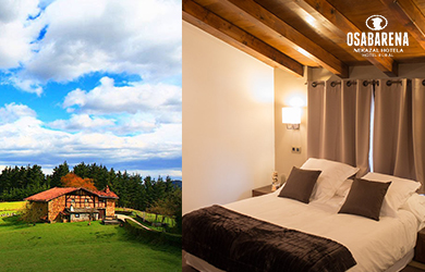 Estancia de 1 noche con desayuno, habitación doble