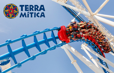 Entrada 1 día para Terra Mítica de niño