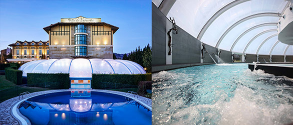 Estancia de 1 noche, con desayuno, acceso al circuito termal de 9