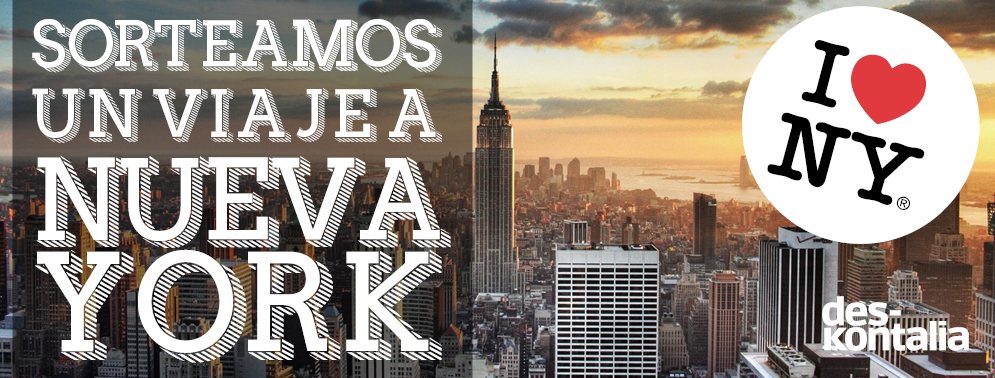 Deskontalia sortea un viaje a Nueva York